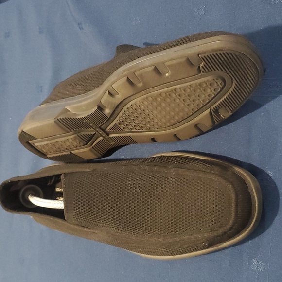 Skechers loafers black mesh cloth used in excellent condition - Picture 2 of 4